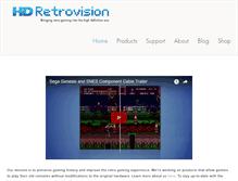 Tablet Screenshot of hdretrovision.com